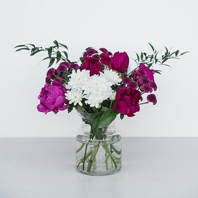 Leighton in the vase